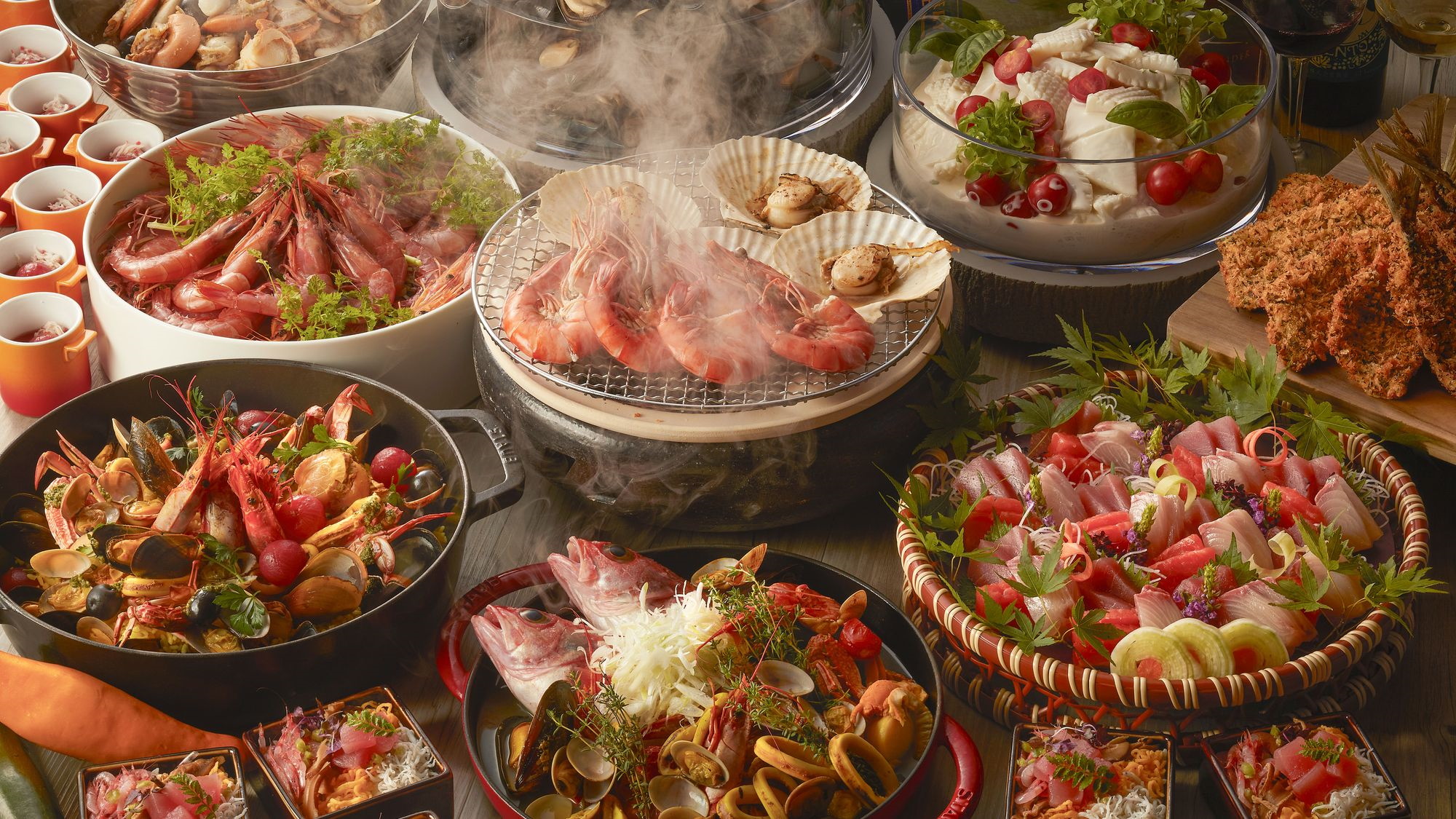 【かに食べ放題/ビュッフェ】