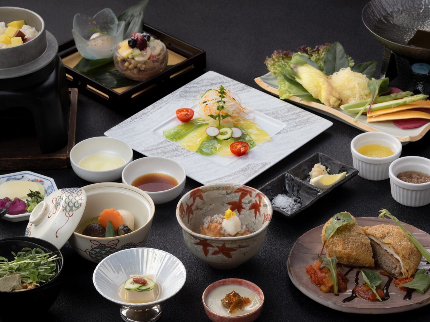 【ベジタリアン/ヴィーガンの方におすすめ】ココロとカラダが喜ぶ★ヘルシー菜食会席プラン