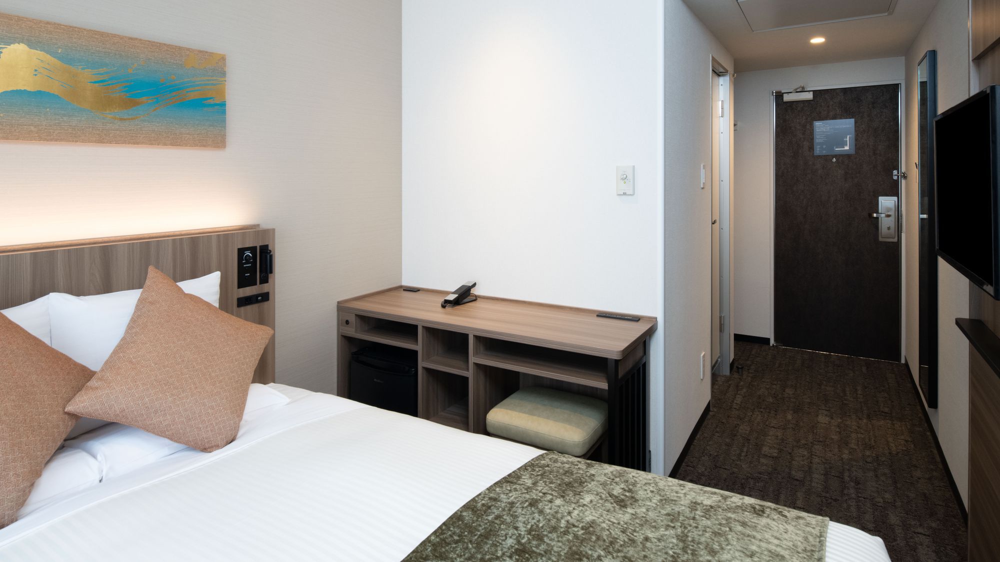 [Renewal] Standard Double Room Size: 12.7㎡ Bed: 140cm x 1