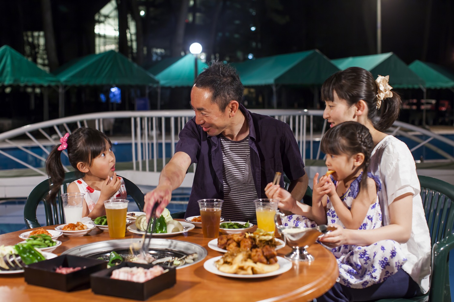 【夕食BBQ・朝食付】夏休み限定♪プールサイドバーベキュープラン(飲み放題別途追加OK)