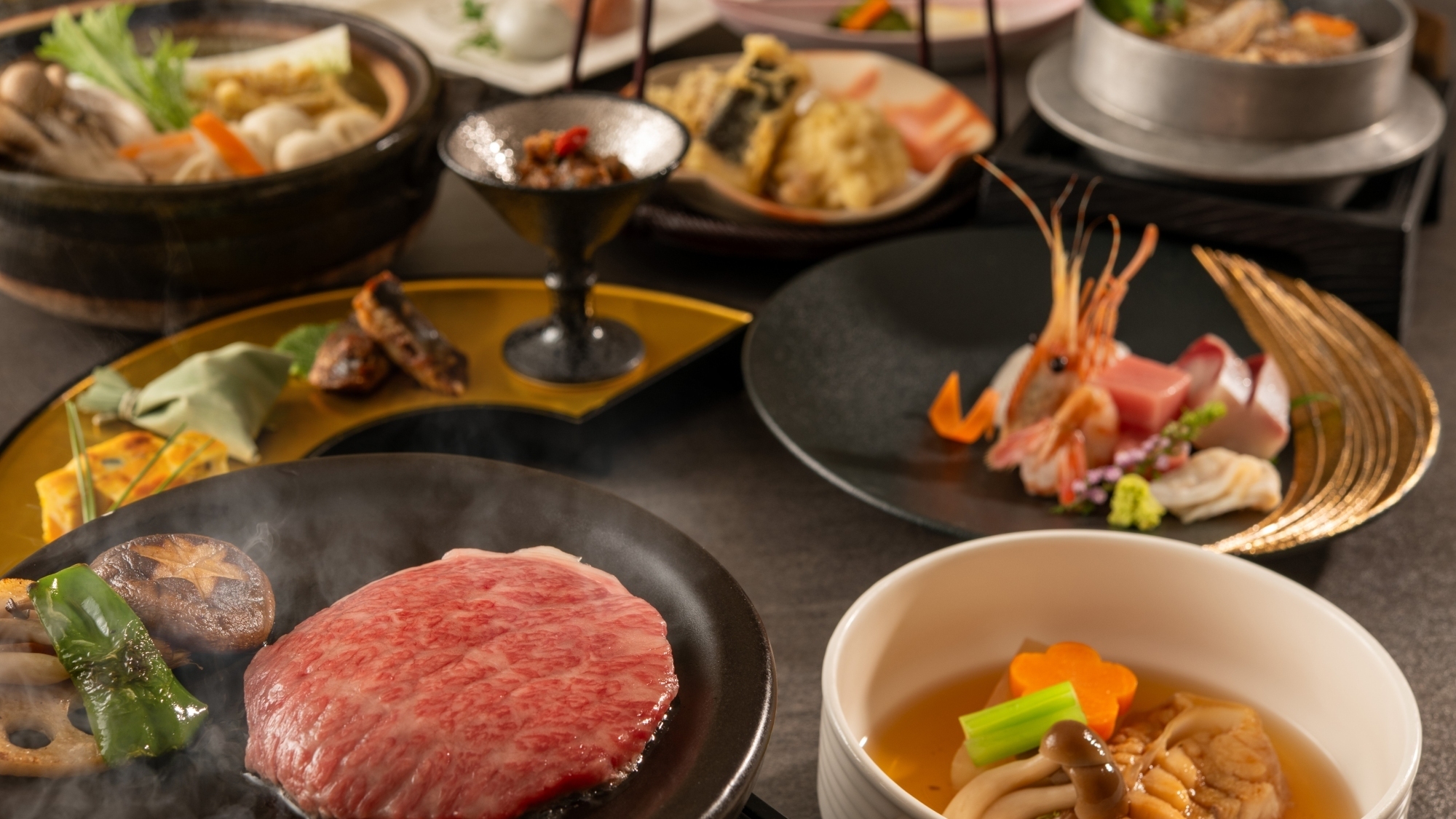 【特別会席】＜冬メニュー＞岩手が誇る「前沢牛」と旬の食材を